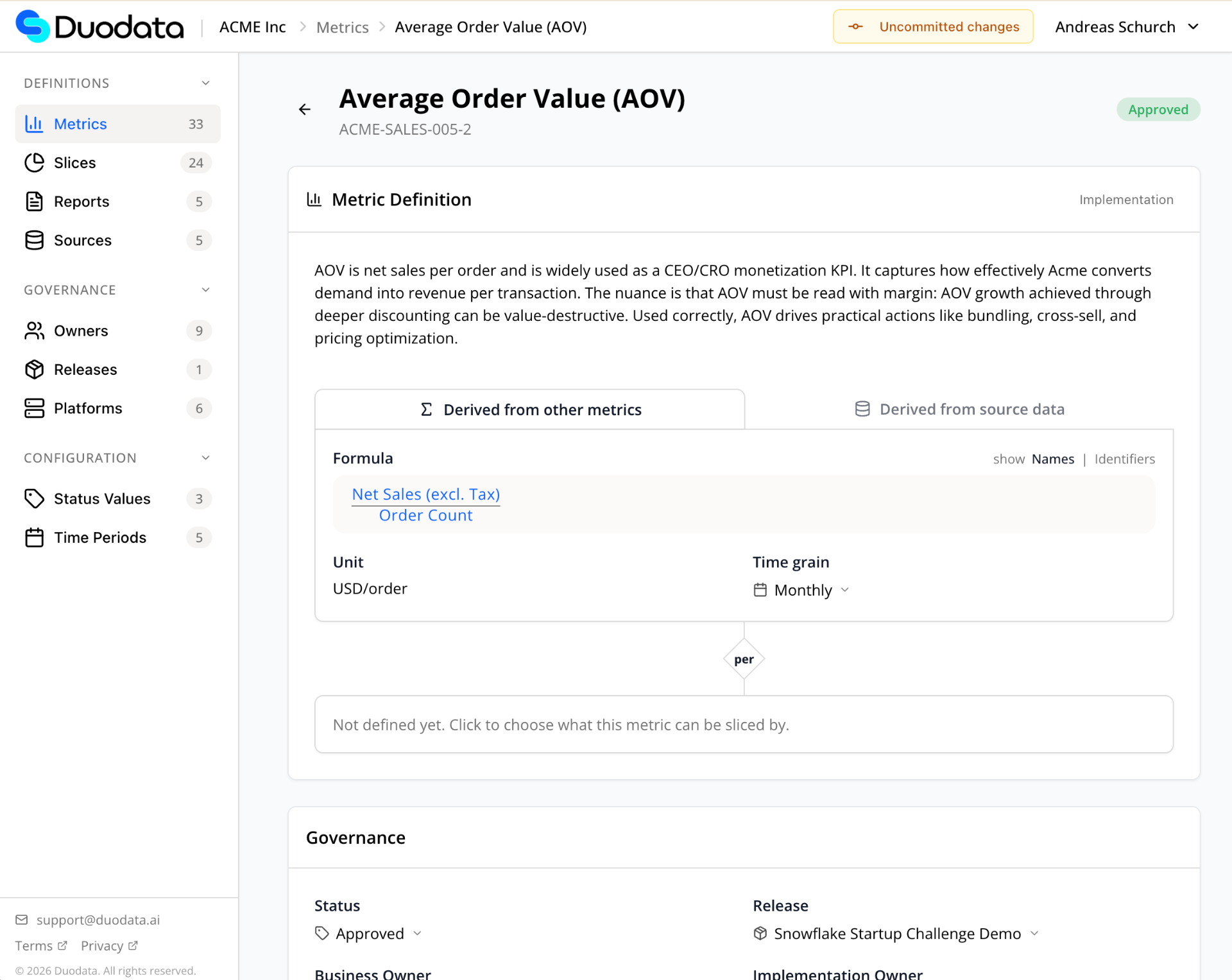 Derived metric (rendered)
