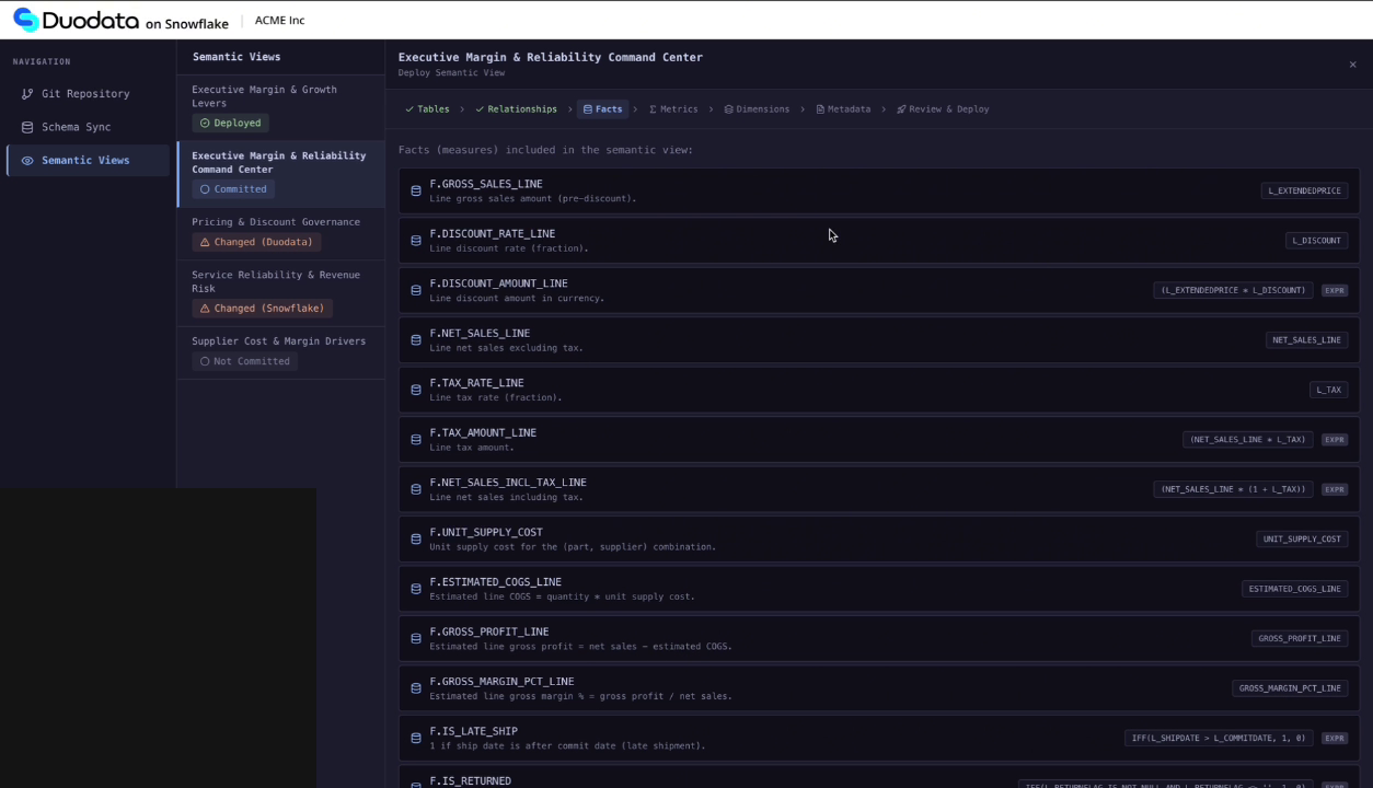 Native app – deploy wizard