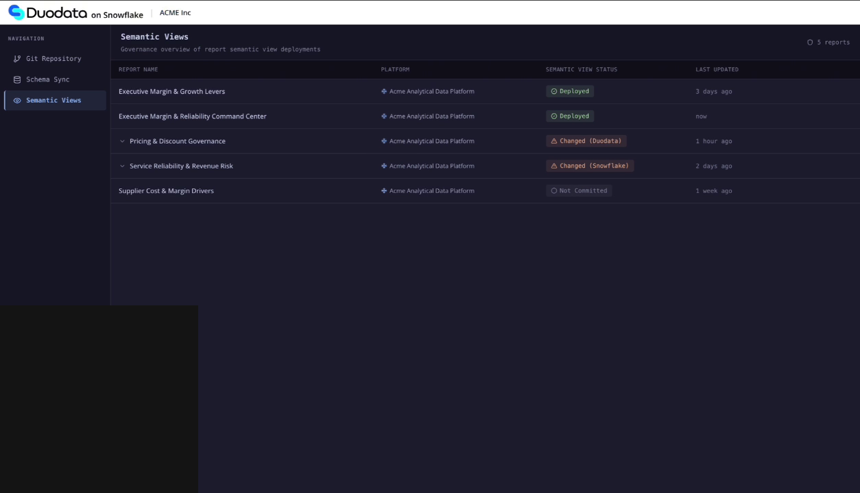 Native app – deployed